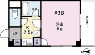 早稲田桜並木AVEの間取り画像
