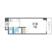 プレリュード江坂の間取り画像
