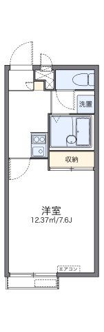 レオパレスKAKIZAWAの間取り画像