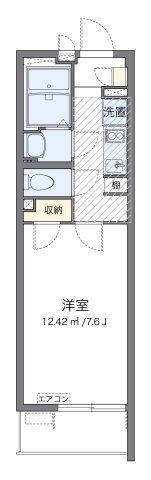 クレイノドエル 大久保Bの間取り画像