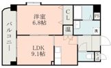 ドエル新水前寺の間取り画像