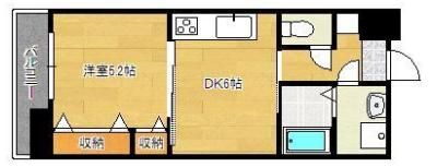 アースコートY’sシティ香春口の間取り画像
