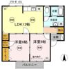 サンタウン寺井 A棟の間取り画像