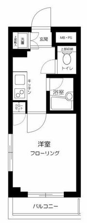 ルーブル新宿西落合参番館の間取り画像