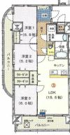 ブライムタワー古川の間取り画像