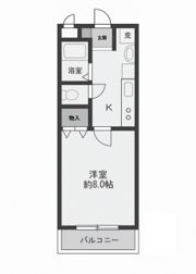 イーストコート・一忠の間取り画像
