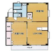 パラドール南輝の間取り画像