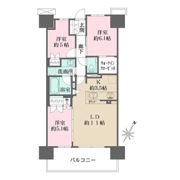 ザ・パークハウス南浦和フロントの間取り画像