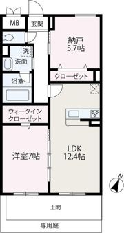 Ciel bleuの間取り画像