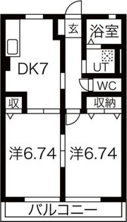 エルハイムC-2の間取り画像