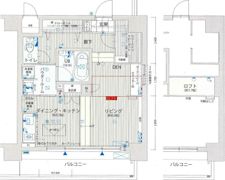 レオンコンフォート新梅田の間取り画像