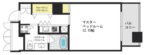 ザ・タワー大阪レジデンスの間取り画像