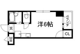 モンターニュ染の間取り画像
