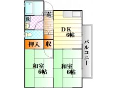プレジール加藤の間取り画像