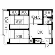 藤白台住宅D33の間取り画像