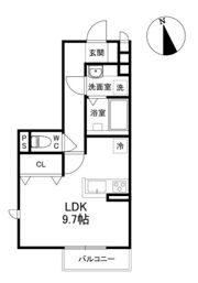 シャルマンハイムの間取り画像