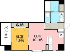 サムティ熊本駅南の間取り画像