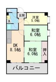 モンテメール六甲の間取り画像