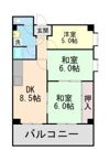 モンテメール六甲の間取り画像