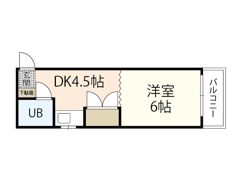 東雲コーポの間取り画像