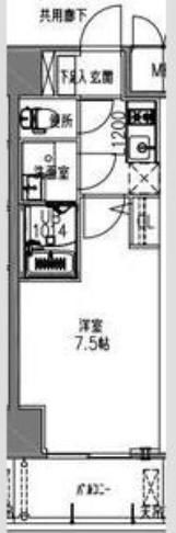 ソルテラスKOBEの間取り画像