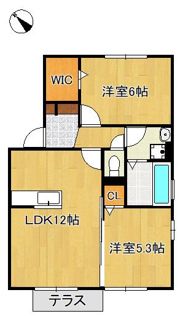 ウィットエブリDの間取り画像