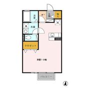 リビングタウン森岡 Aの間取り画像