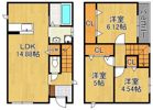 サンラプロ山門町C棟の間取り画像