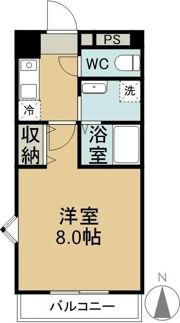 コスモ21の間取り画像