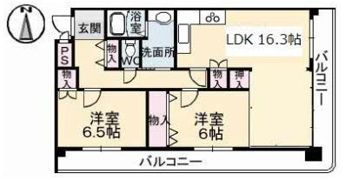 パロアルトⅠの間取り画像