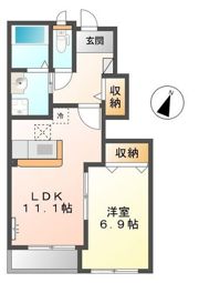 グレイスコートの間取り画像