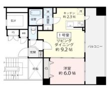 ヴィエルジュ錦糸町太平の間取り画像