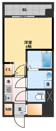 MODERN PALAZZO東本町の間取り画像