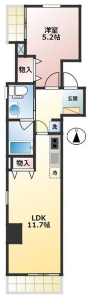 パティオ秋葉原の間取り画像