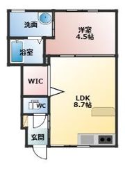 Rutile高木の間取り画像