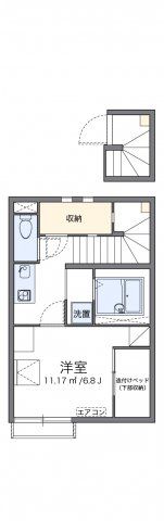 レオネクストアペゼの間取り画像