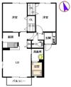 グランシャリオ A棟 Aの間取り画像