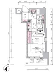 SYFORME SHINKOYASUの間取り画像