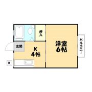 ハイツケイの間取り画像