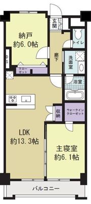 エレンシアK 津田沼の間取り画像