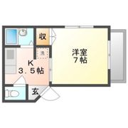 メゾンエリの間取り画像