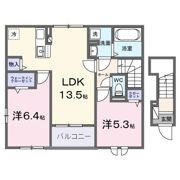 サンライズ メゾンの間取り画像