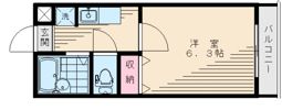 グランメールむさしのの間取り画像