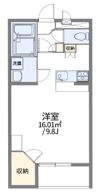 レオパレスコスモスカイの間取り画像