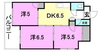 レジデンス三番町壱番館の間取り画像