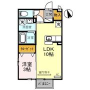 ノーブルレセンテの間取り画像