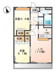 グランヴィア松江の間取り画像