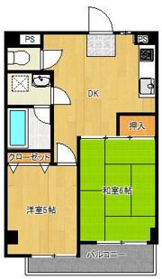MANSION SATOの間取り画像