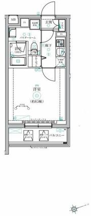 RELUXIA赤羽志茂の間取り画像