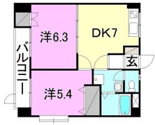 Marine Palette 5の間取り画像